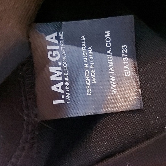 NWT I.AM.GIA Raye Black Sleeveless Burnout Top Lace Size XL - Picture 7 of 11